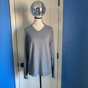 Tommy Bahama Charcoal V-Neck Men's Sweater